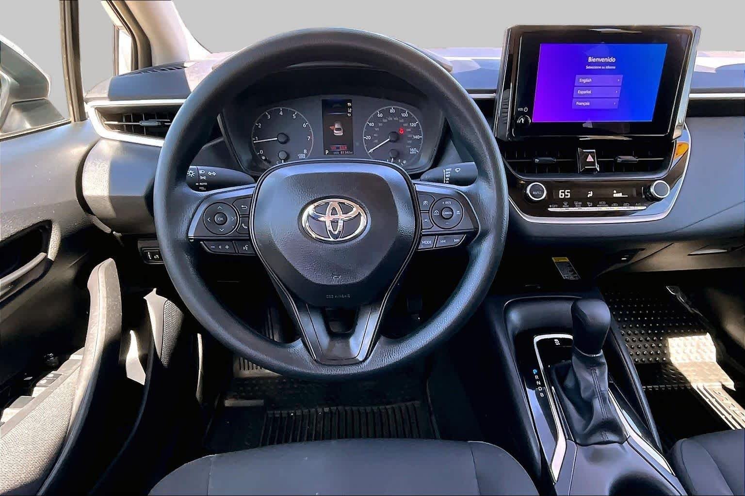 Used 2025 Classic Silver Metallic Toyota LE image 5