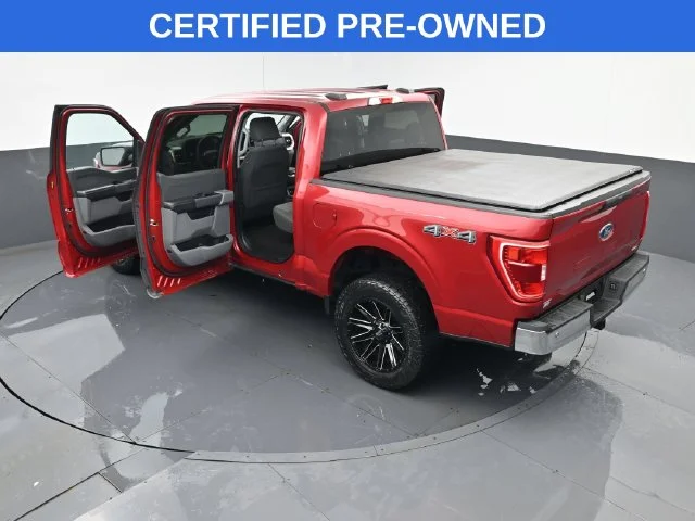Certified Used 2021 Red Metallic Ford XLT image 25
