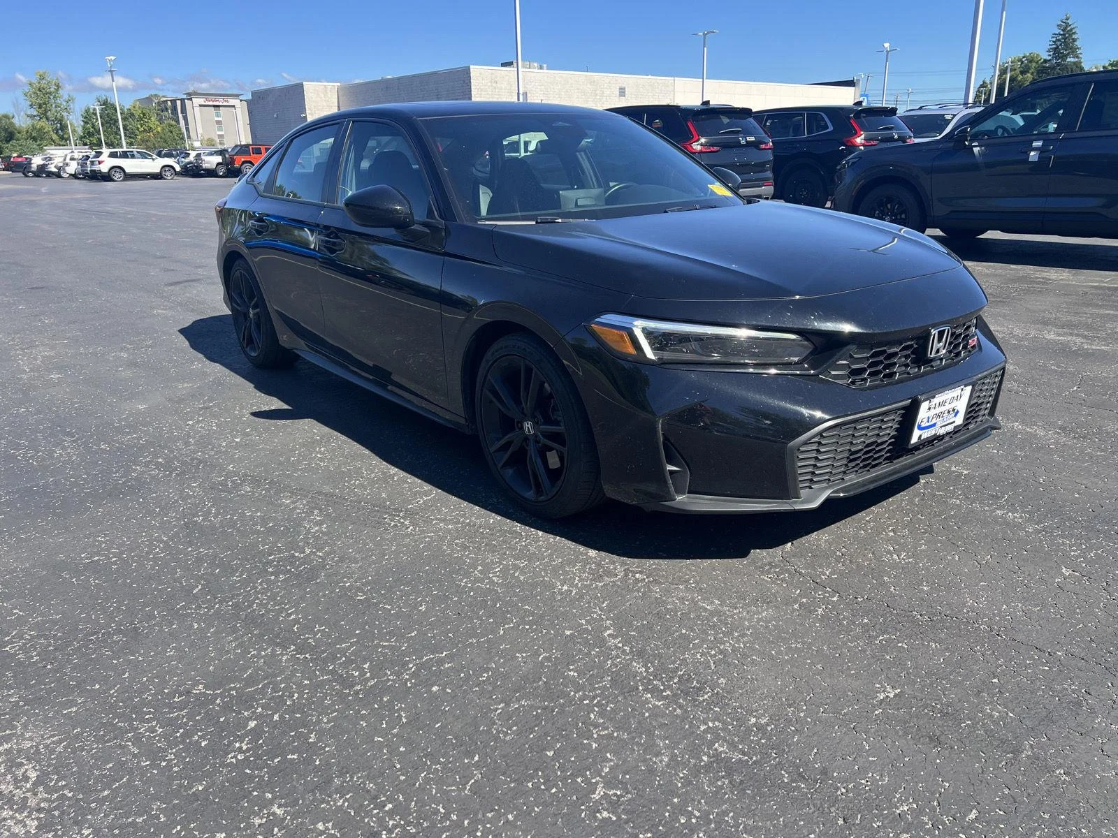 Used 2026 Crystal Black Pearl Honda SI image 13