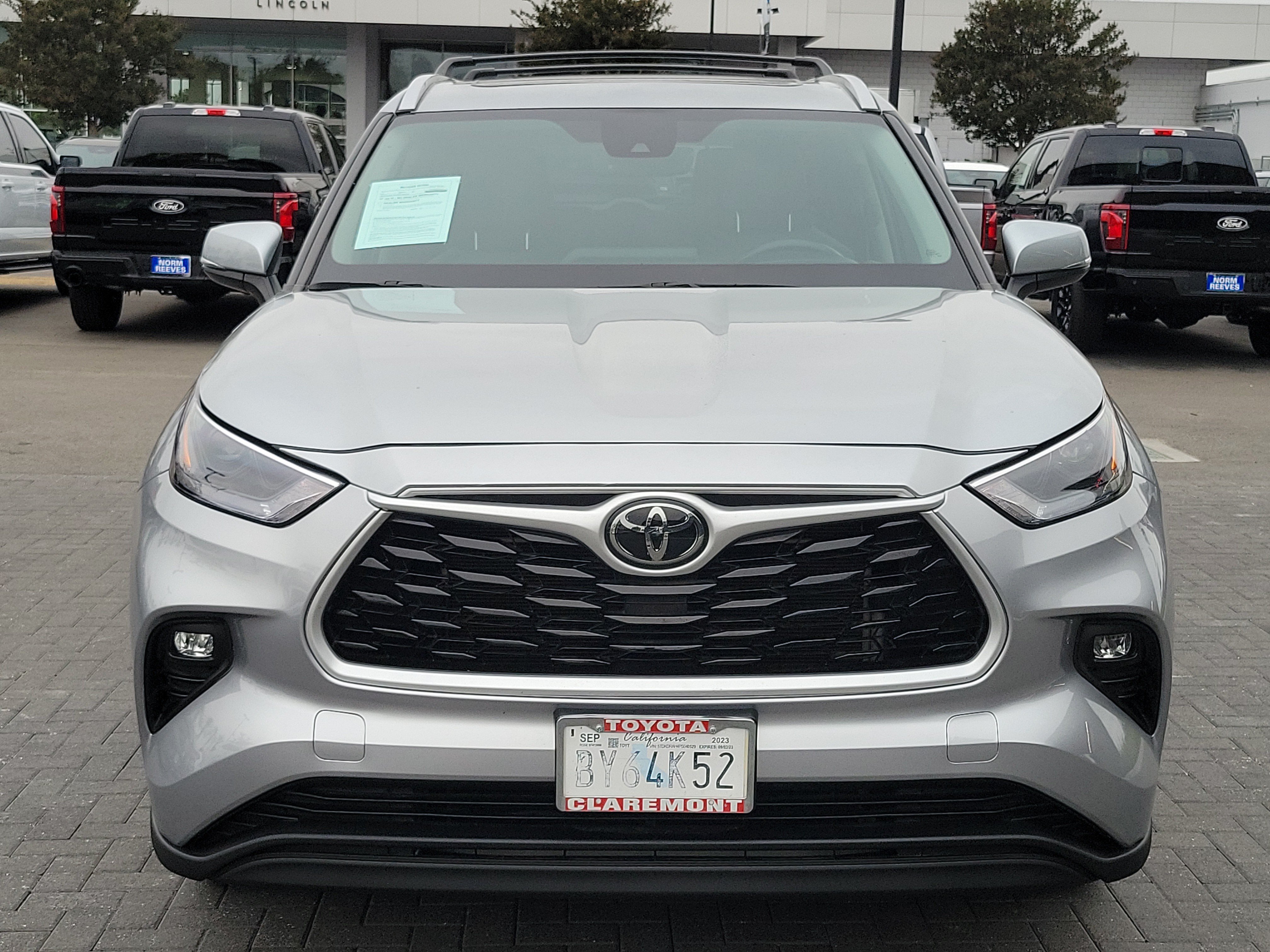 Used 2023 Celestial Silver Metallic Toyota XLE image 8