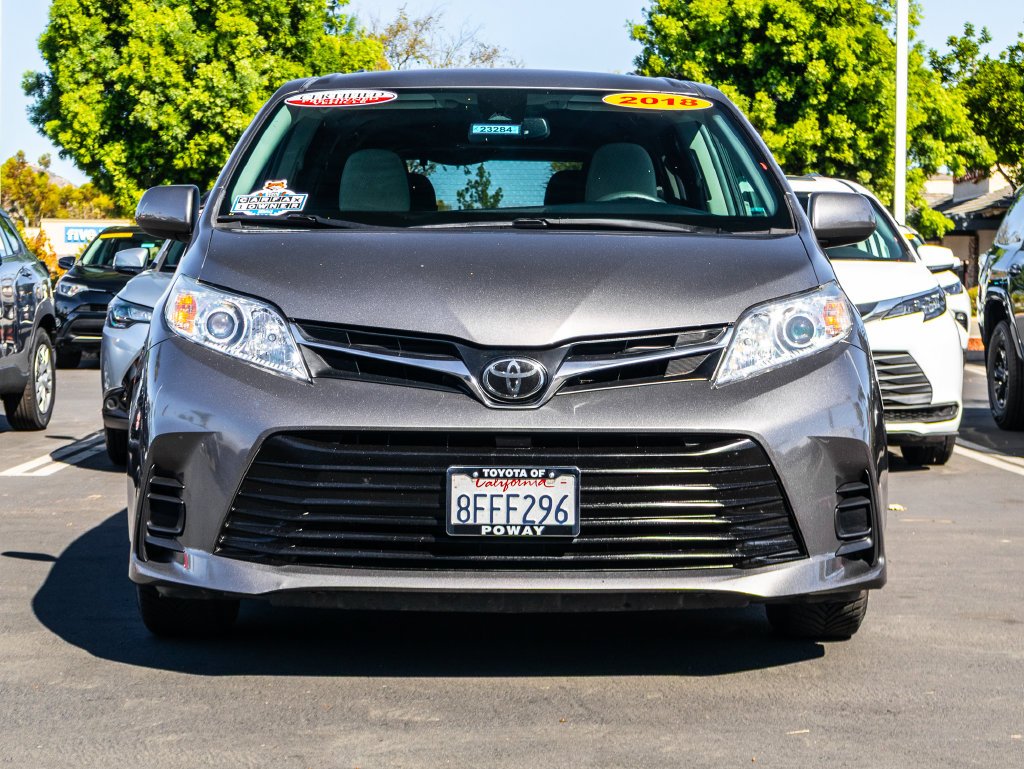 Certified Used 2018 Gray Toyota LE image 3