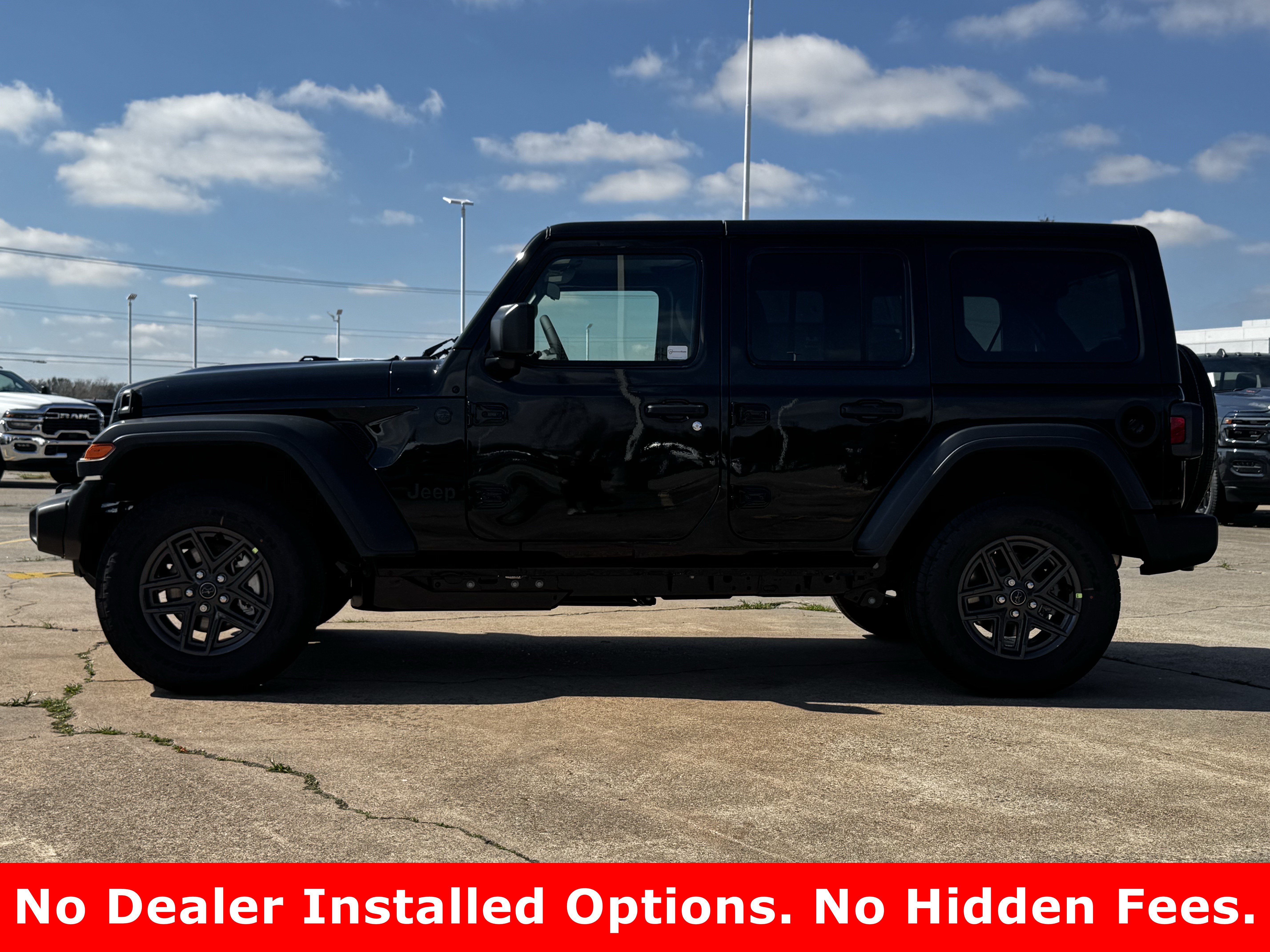 New 2026 Black Clear-Coat Exterior Paint Jeep Sport S image 6