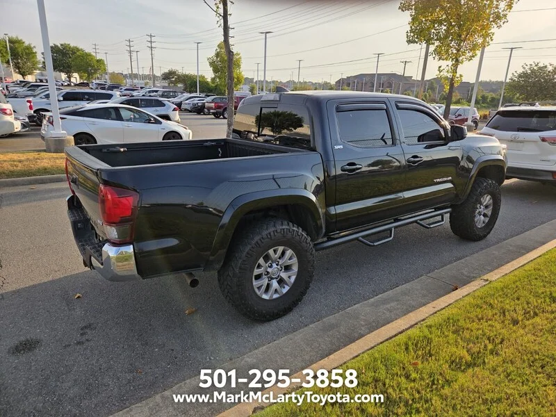 Used 2018 BLACK TOYOTA SR5 DOUBLE CAB 5