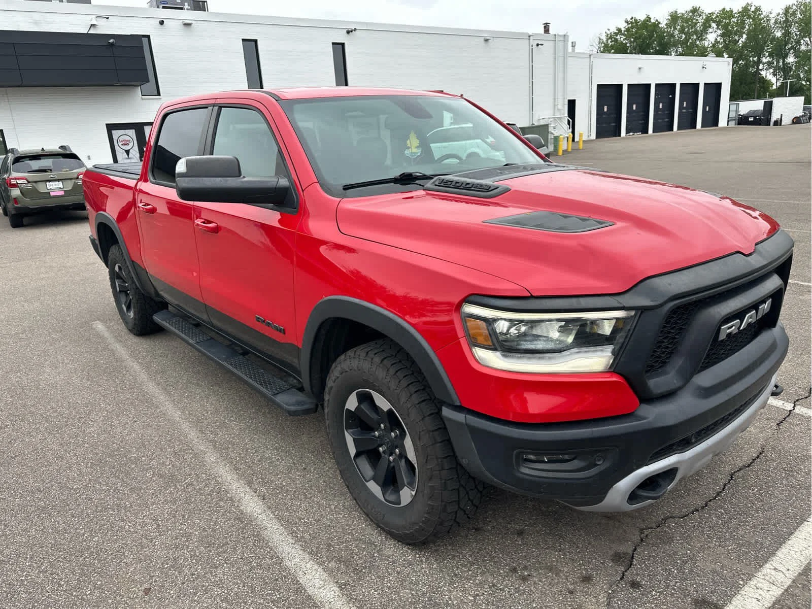 Used 2019 Flame Red Clearcoat Ram Rebel image 10