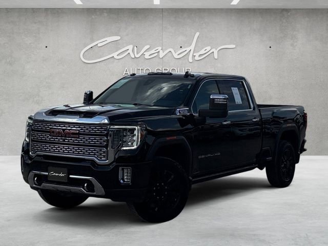 Used 2021 EBONY TWILIGHT METALLIC GMC Denali image 1