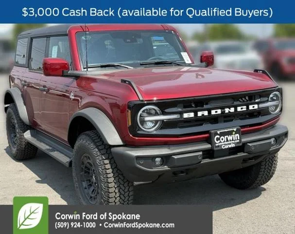 New 2026 Ruby Red Metallic Tinted Clearcoat Ford Outer Banks® image 1