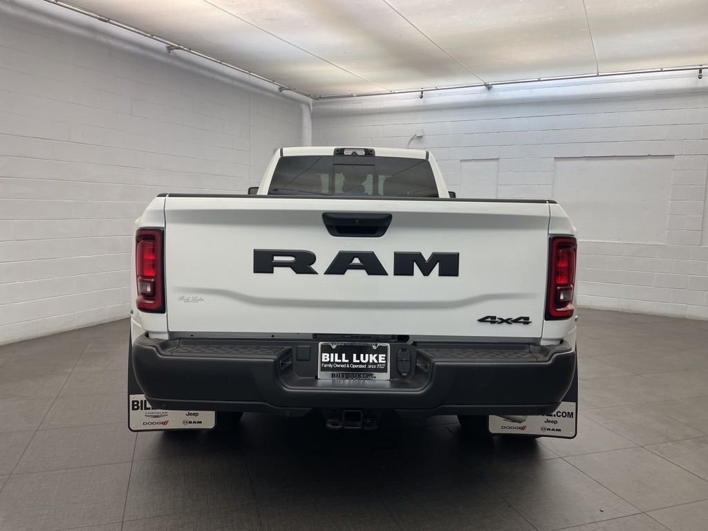 New 2026 Bright White Clear-Coat Exterior Paint RAM Tradesman DRW image 4