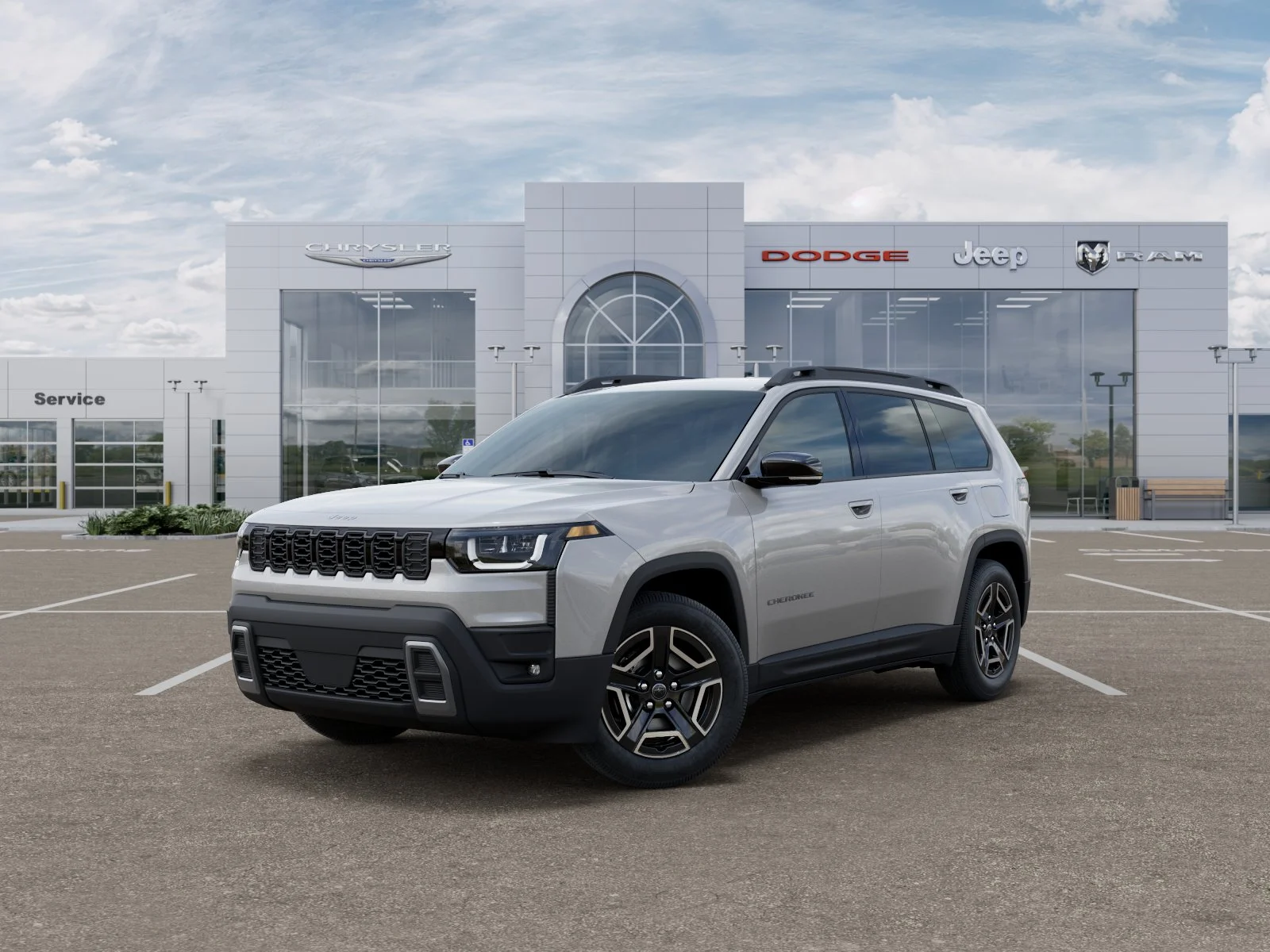 New 2026 Silver Zynith Clear-Coat Exterior Paint Jeep Limited image 25