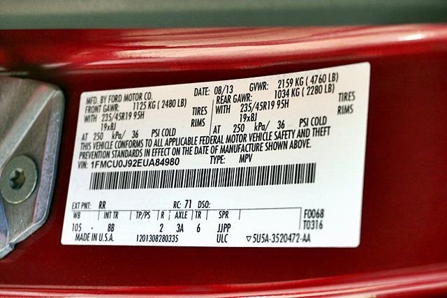 Used 2014 Red Ford Titanium image 32