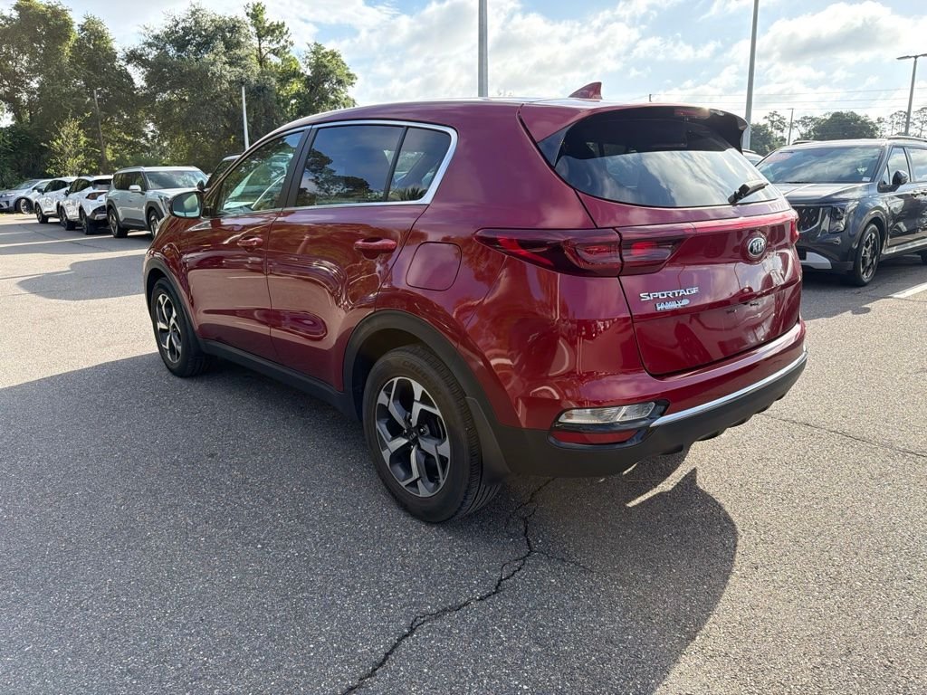 Used 2020 Red Kia LX image 6