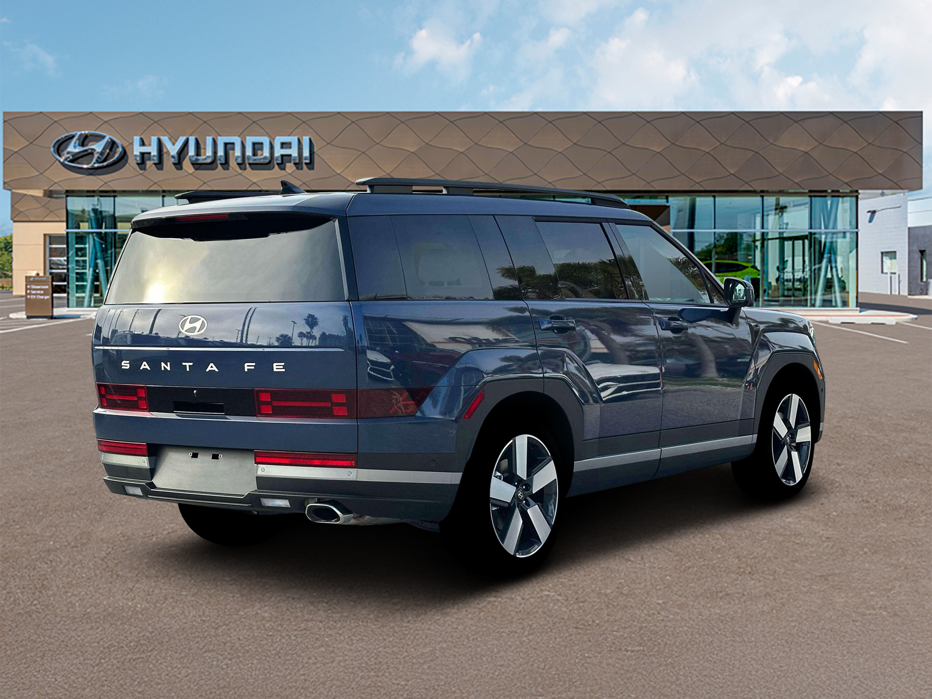 New 2026 Atlantis Blue Hyundai Limited FWD image 7