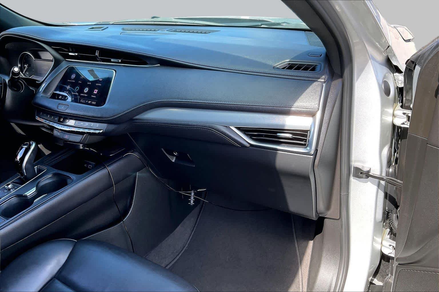 Used 2022 Radiant Silver Metallic Cadillac AWD Premium Luxury image 17