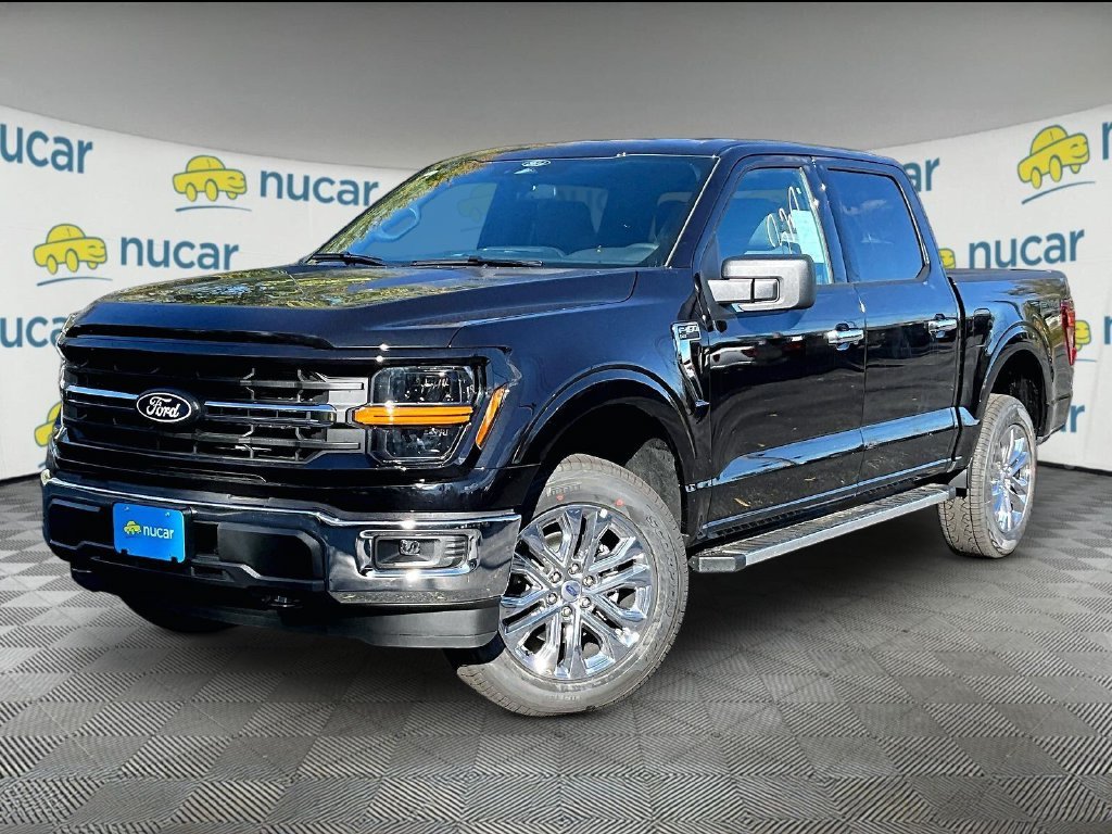 New 2026 Agate Black Metallic Ford XLT image 2