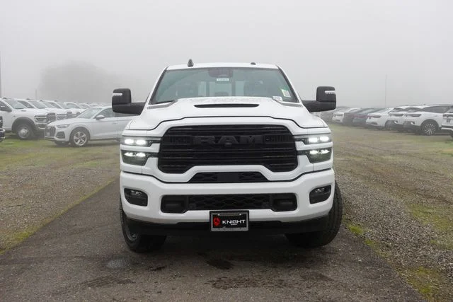 New 2026 Bright White Clear-Coat Exterior Paint RAM Laramie image 2