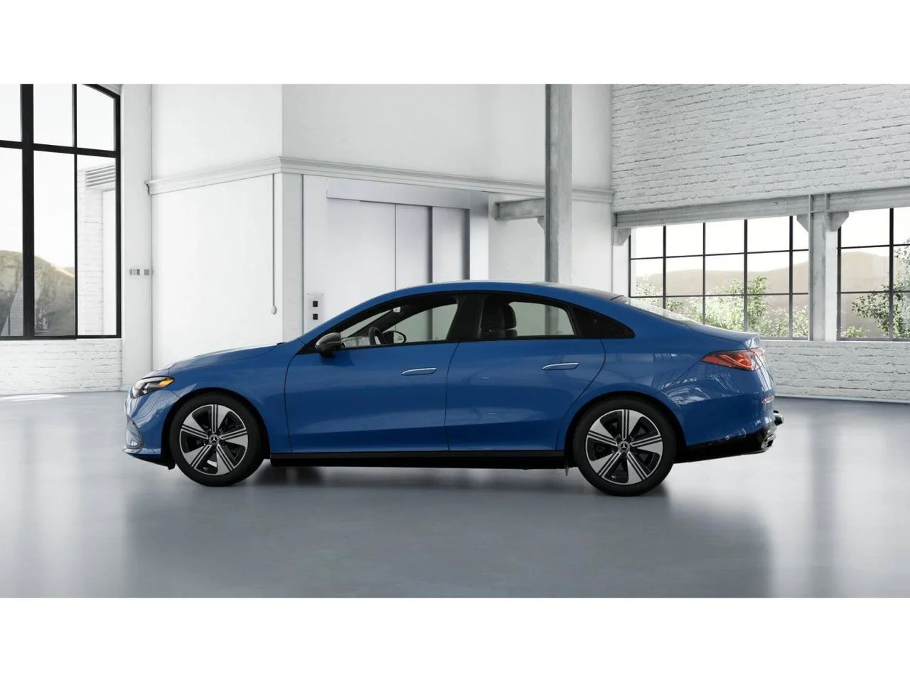 New 2027 Sky Blue Metallic Mercedes-Benz CLA 250+ image 33