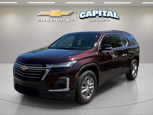 Used 2023 Black Cherry Metallic Chevrolet LT Cloth image 1