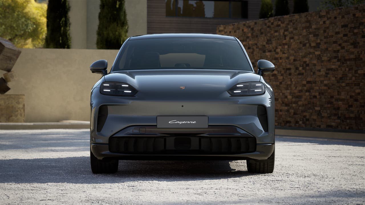 New 2026 Vanadium Grey Metallic Porsche Coupe Electric image 8