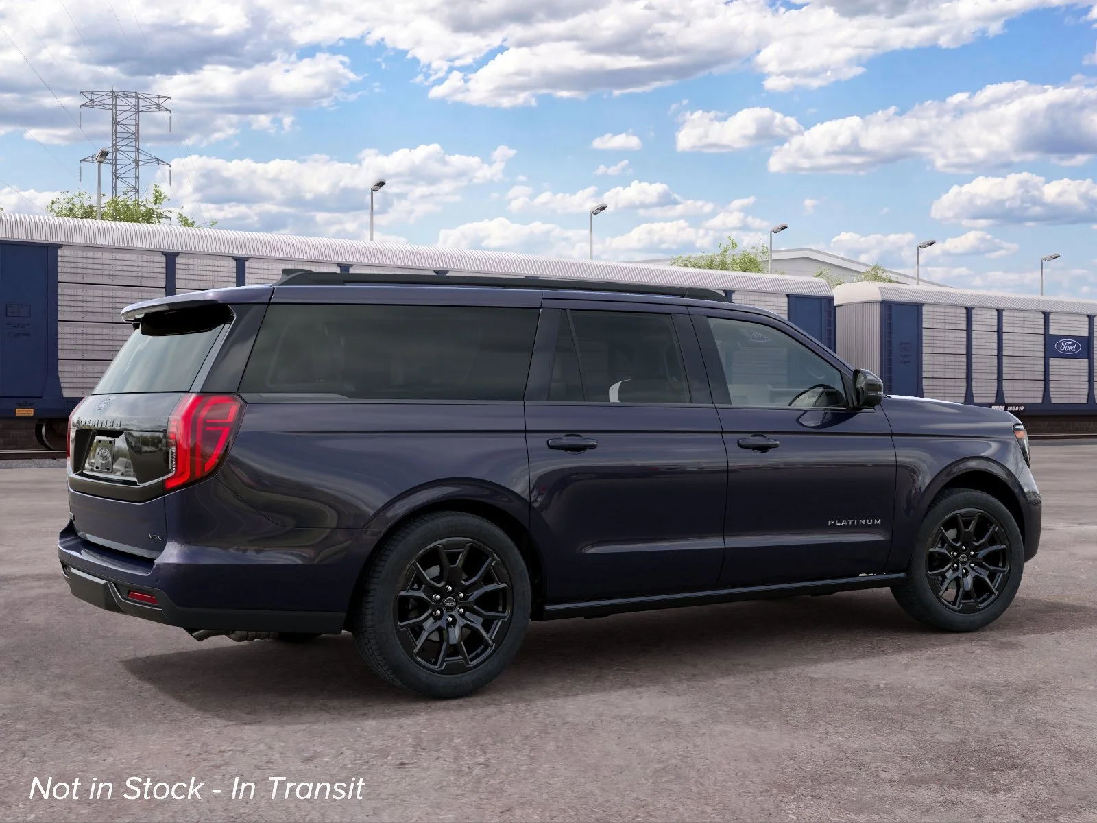 New 2027 Blue Ember Metallic Ford MAX Platinum image 6