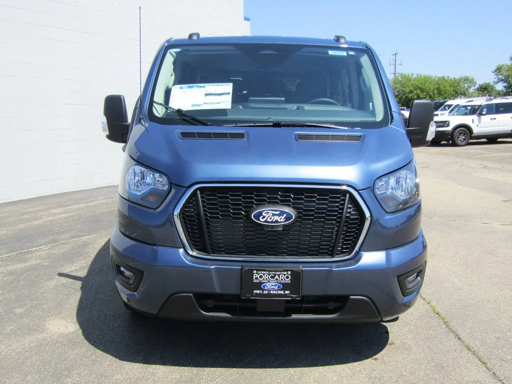 New 2026 Blue Metallic Ford Passenger Van XL image 11