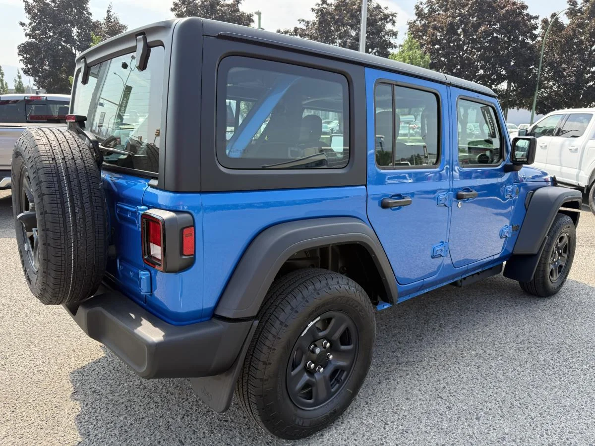 New 2026 Blue Jeep Sport image 7