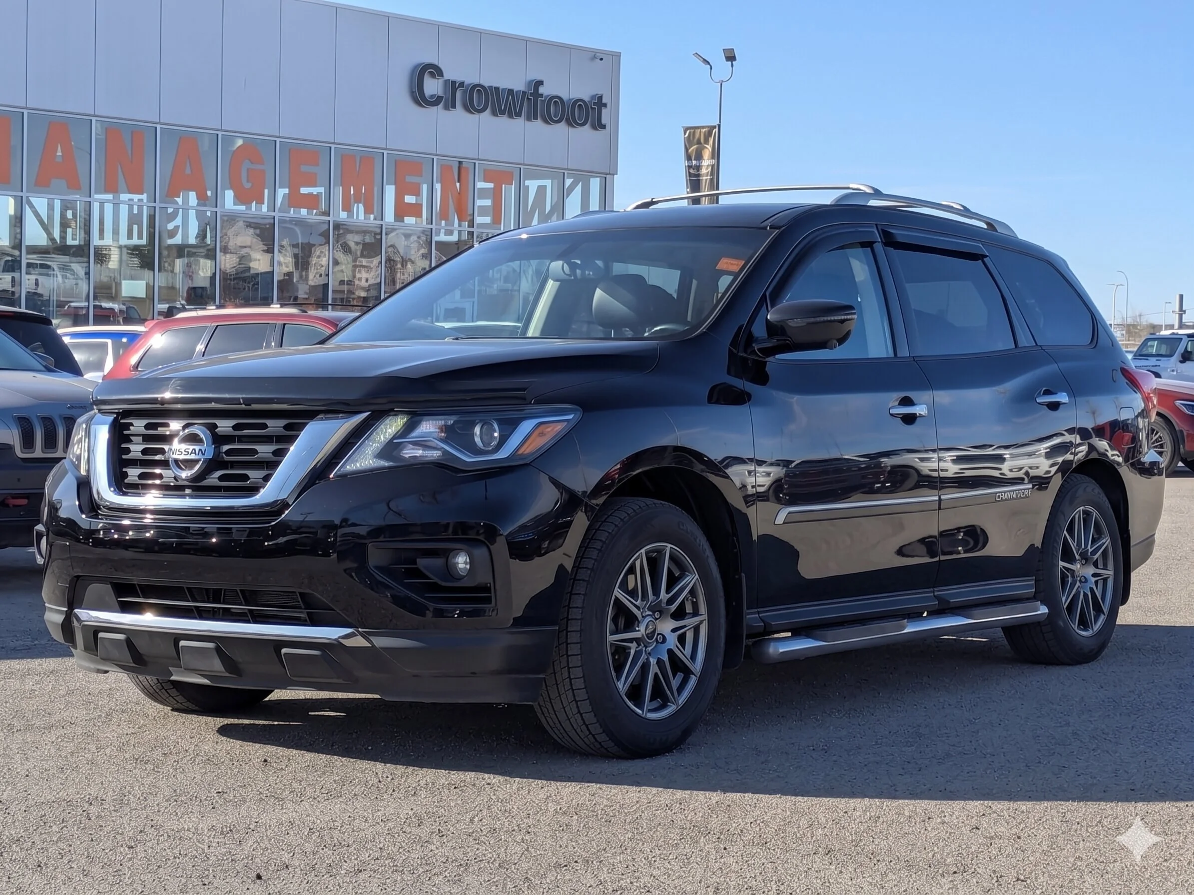 Used 2019 Black Nissan SL Premium - Leather - Sunroof - 360 Camera - 2 Sets Wheels & Tires & Much More image 4