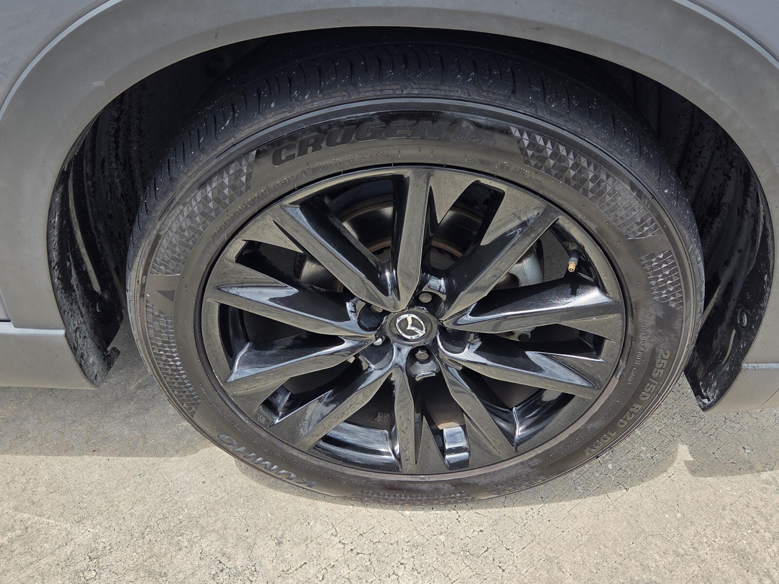 Used 2022 Polymetal Gray Metallic Mazda Carbon Edition image 13