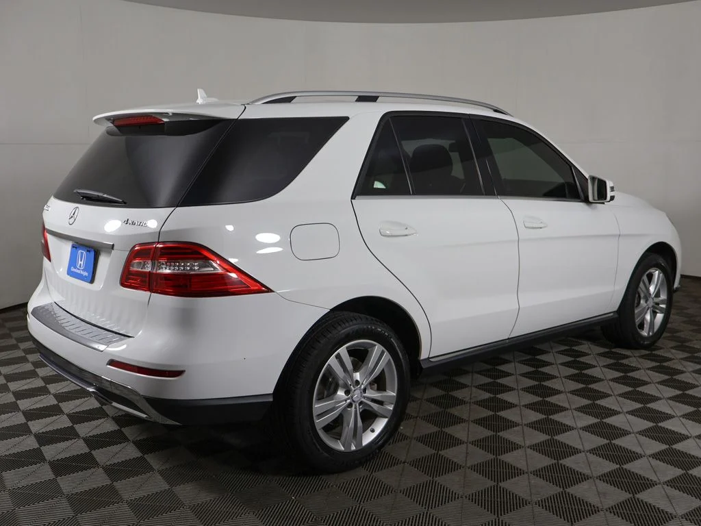 Used 2014 Polar White Mercedes-Benz ML 350 image 8