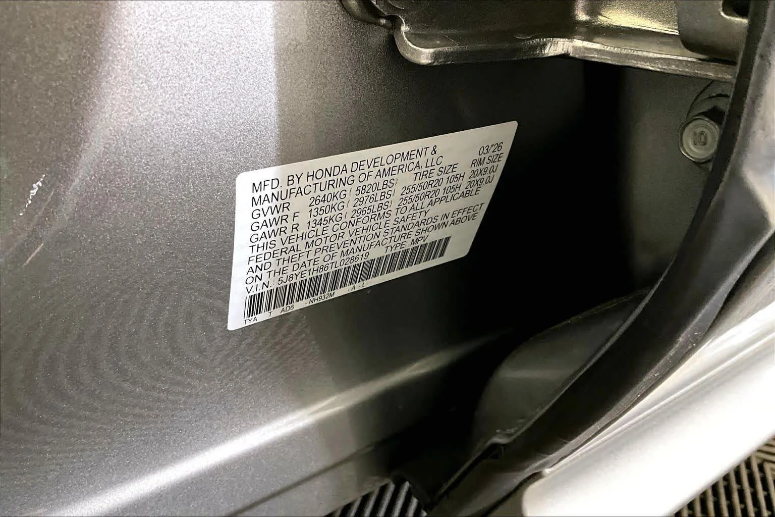New 2026 Solar Silver Metallic Acura With Advance Package image 13