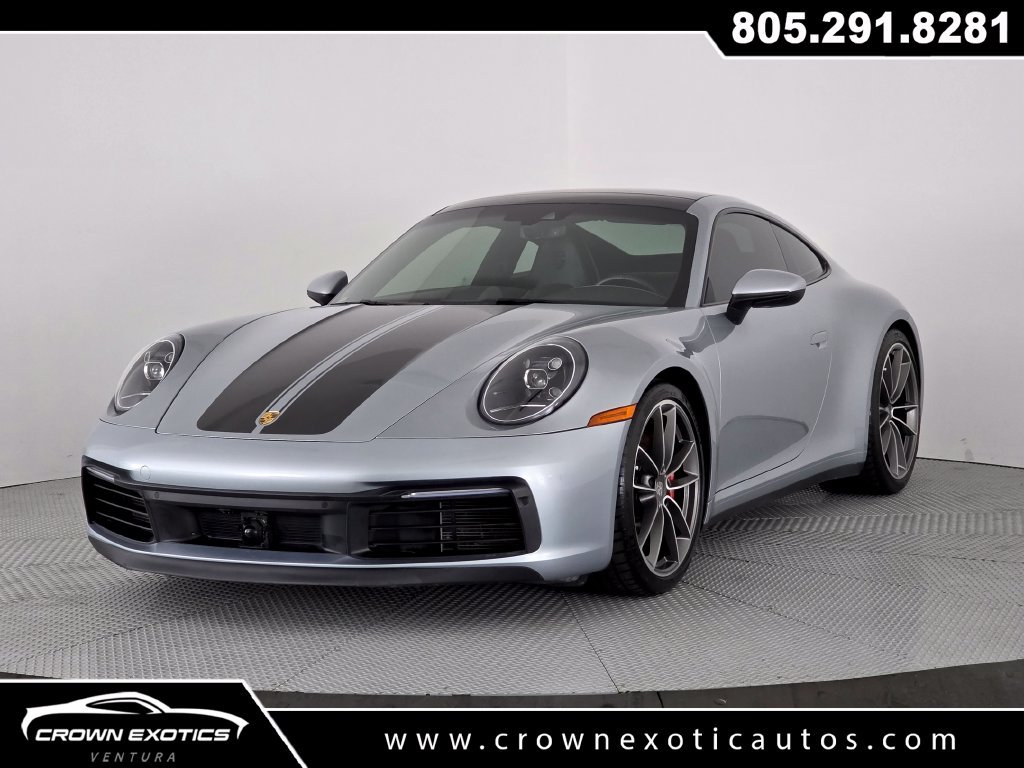 Used 2020 Silver Porsche Carrera 4S image 3