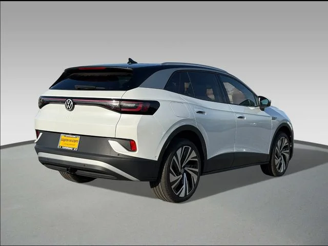 New 2026 Opal White Pearl W / Black Roof Volkswagen Pro S Plus image 4