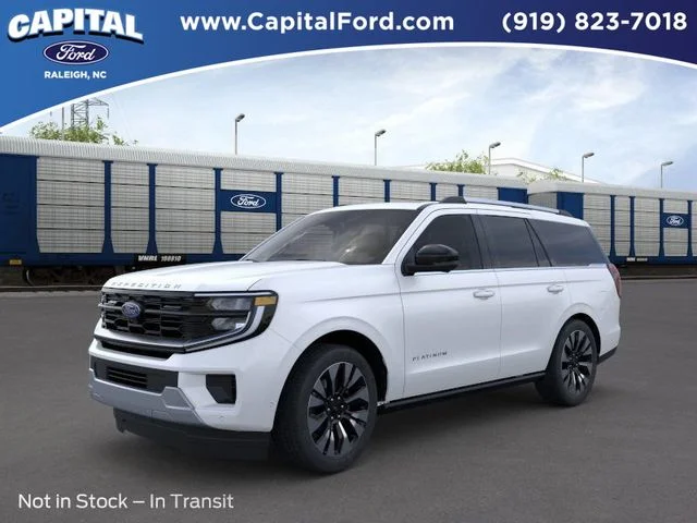 Used 2025 White Ford Platinum image 1