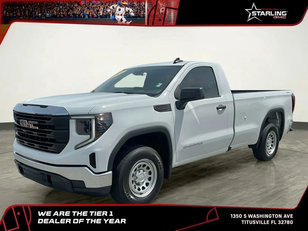 Used 2024 Summit White GMC Pro image 1