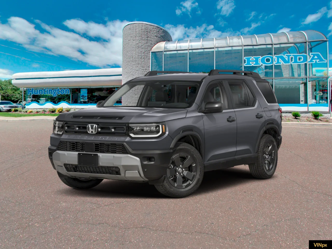 New 2026 Modern Steel Metallic Honda AWD RTL image 1