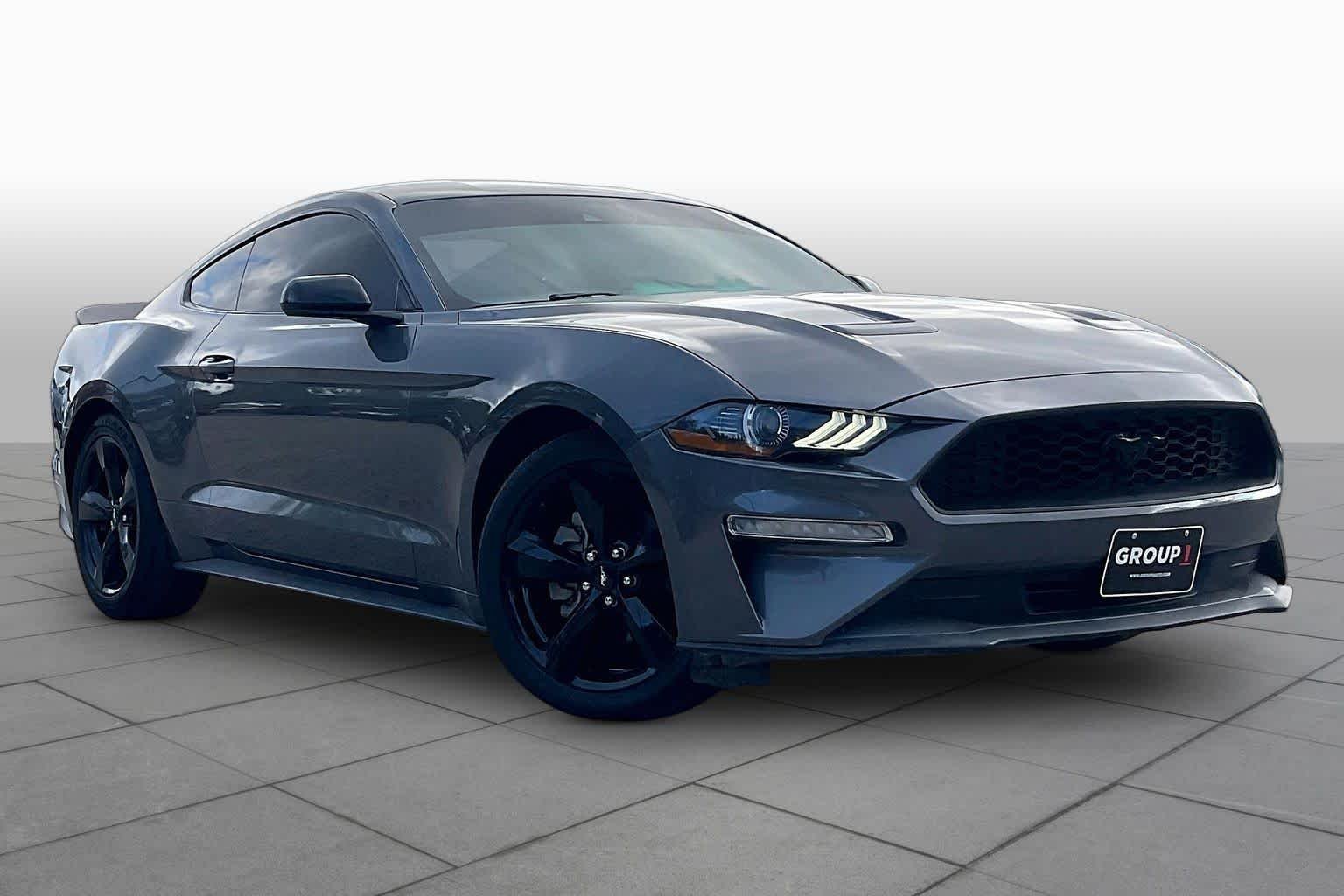 Used 2021 Carbonized Gray Metallic Ford EcoBoost image 3