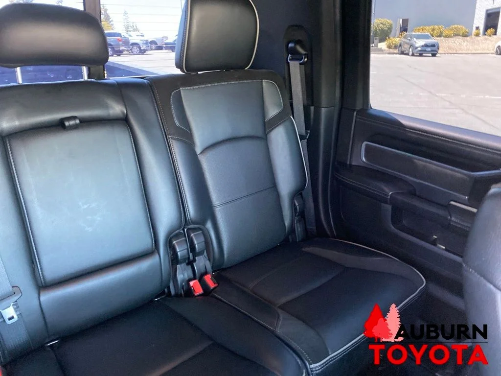 Used 2022 Diamond Black Crystal Pearlcoat Ram Laramie image 23