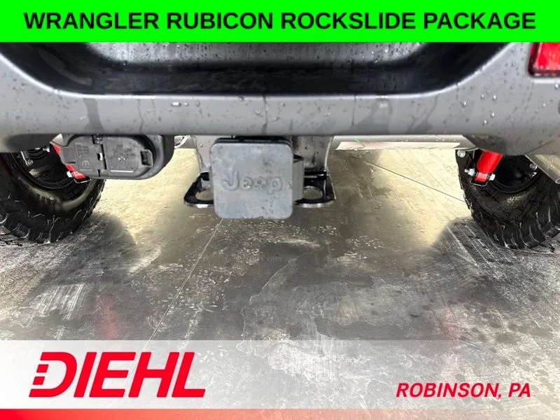 New 2026 Bright White Clearcoat Jeep Rubicon image 8