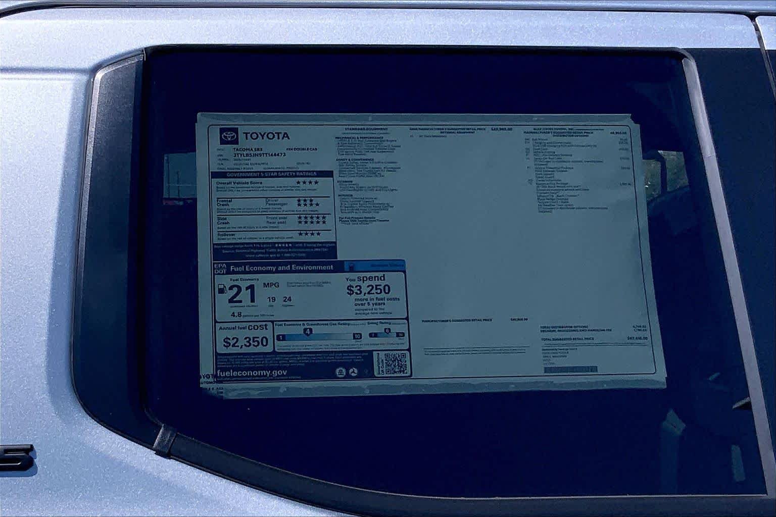 New 2026 Celestial Silver Metallic Toyota SR5 image 22