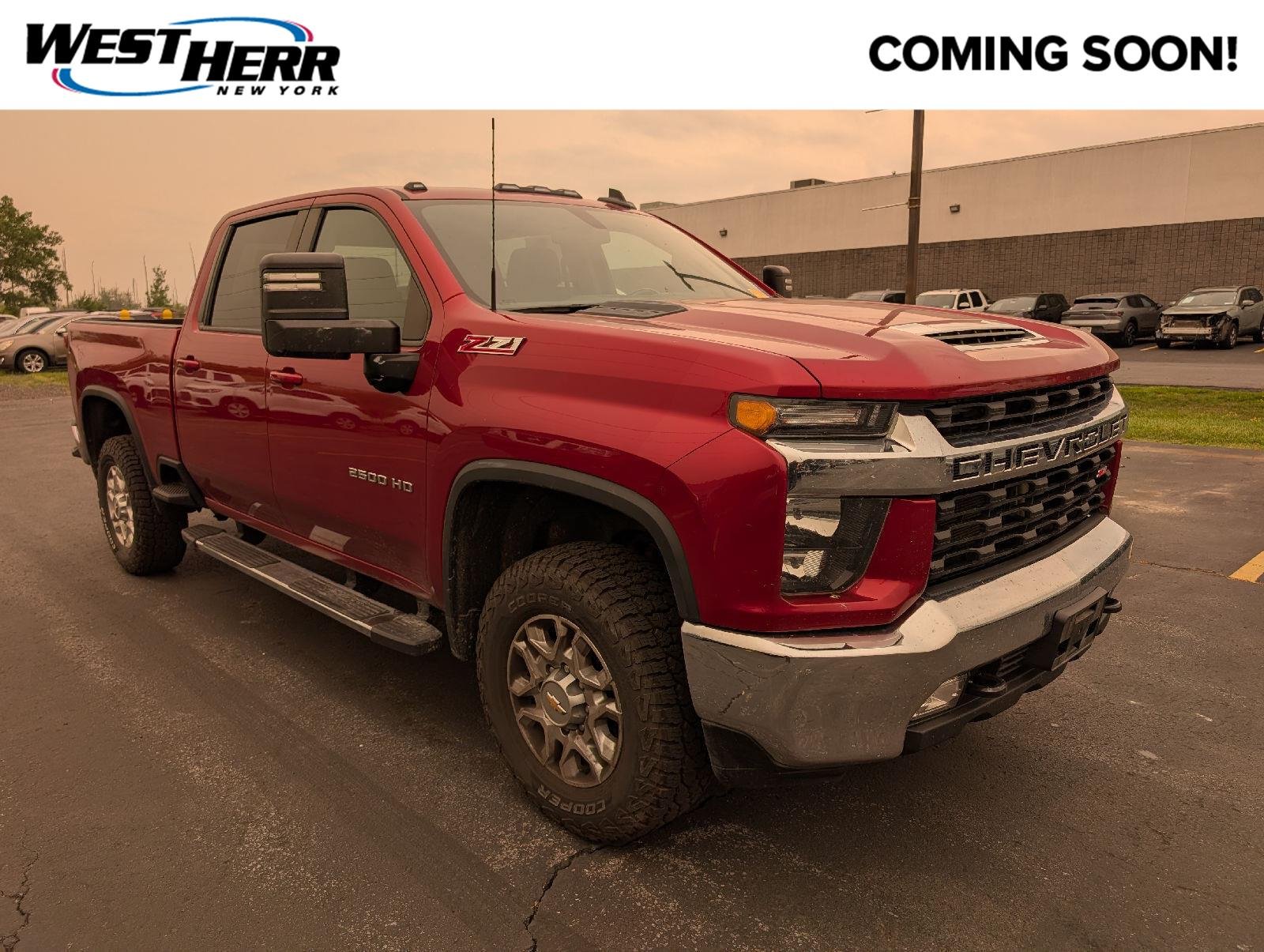 Used 2023 Cherry Red Tintcoat Chevrolet LT image 1