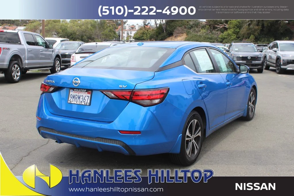 Used 2020 Blue Nissan SV image 7