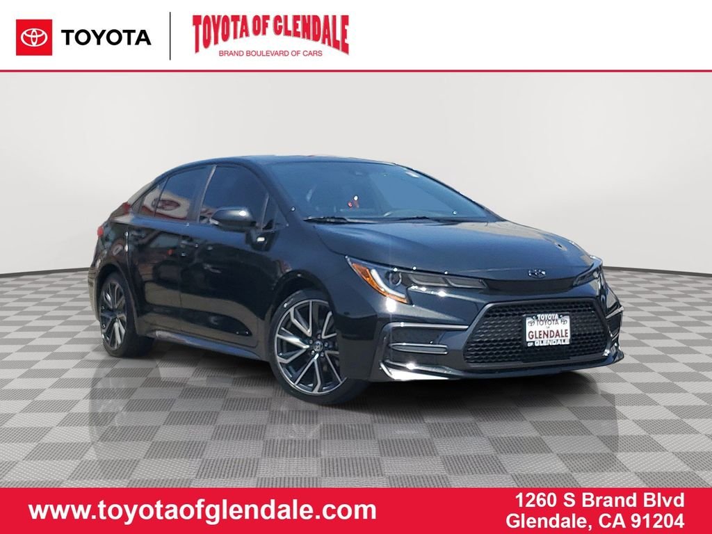 Used 2022 Black Toyota SE image 1