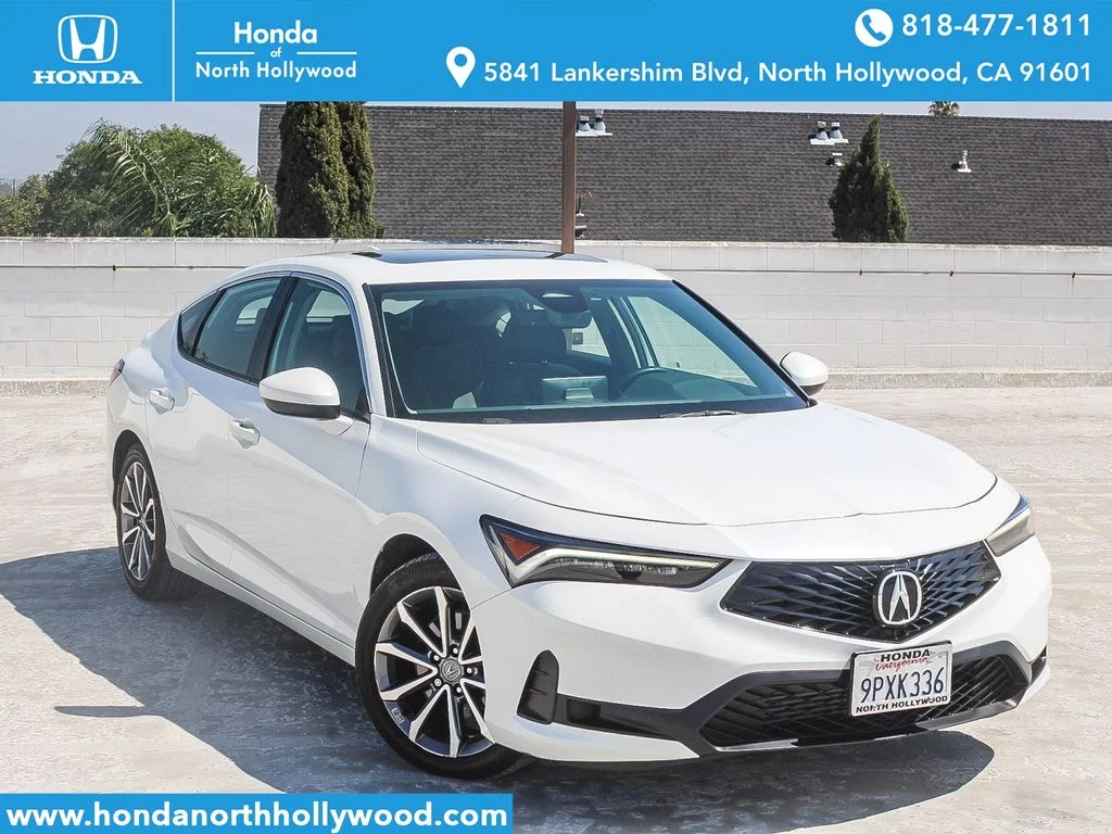Used 2025 Platinum White Pearl Acura Base image 1