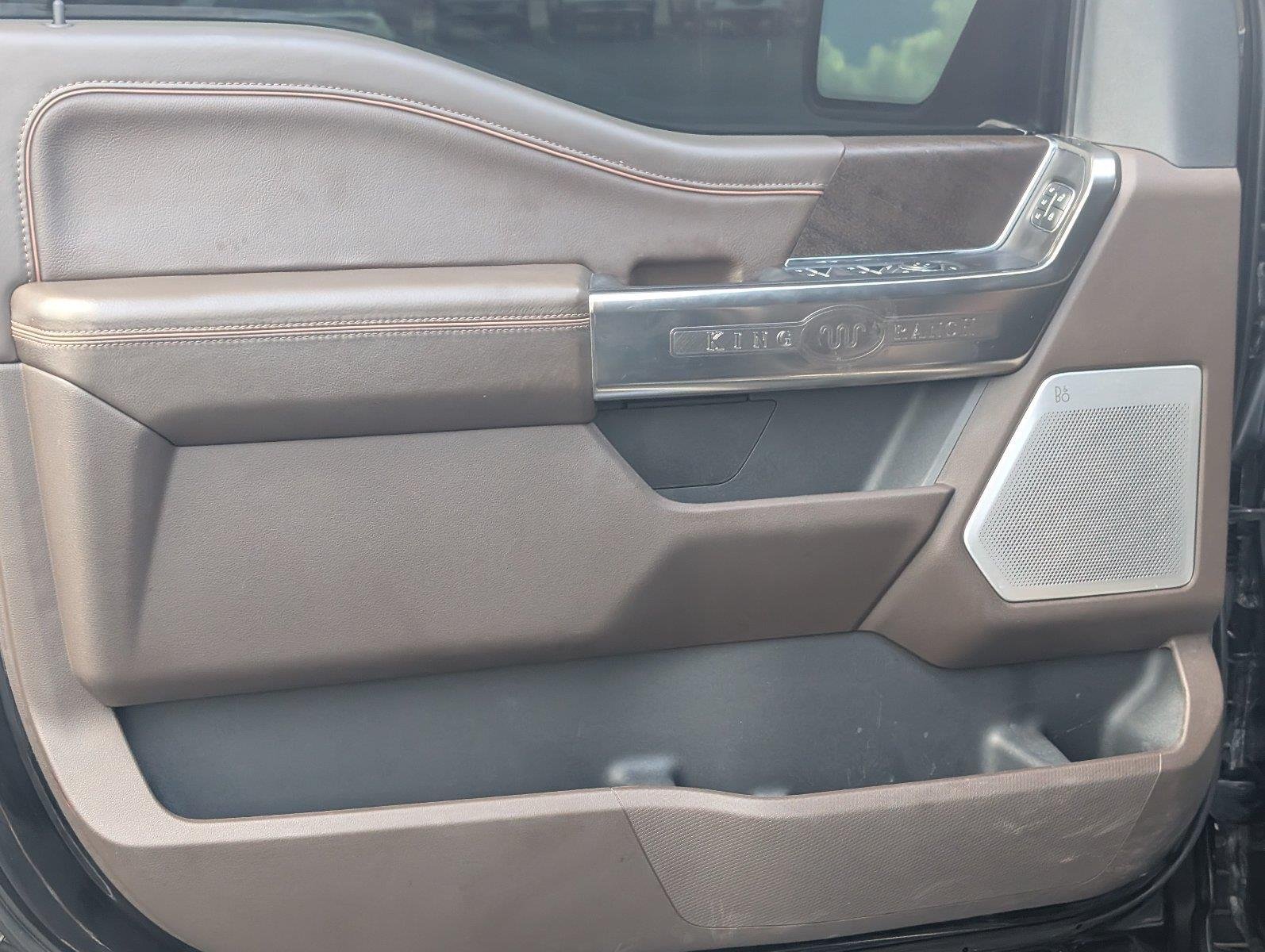 Used 2021 Agate Black/Stone Gray Ford King Ranch image 14