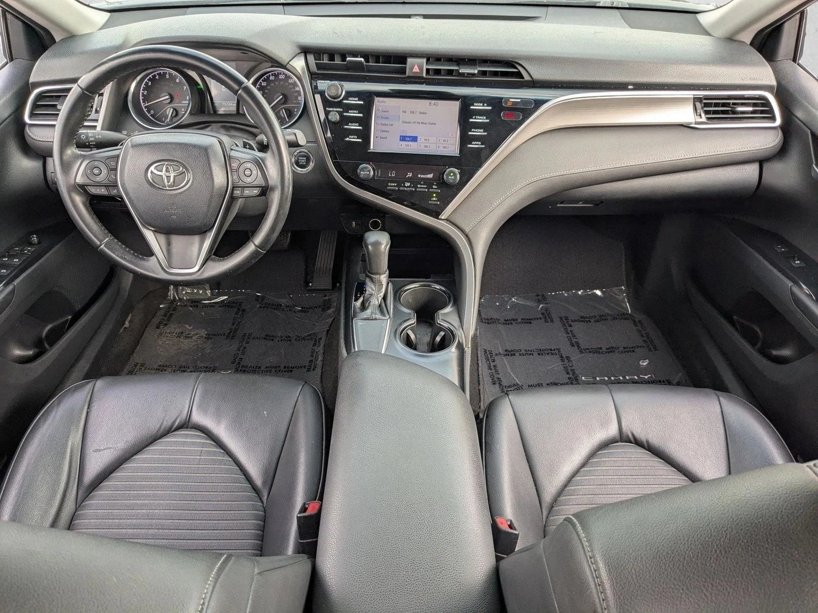 Used 2018 Galactic Aqua Mica Toyota SE image 16