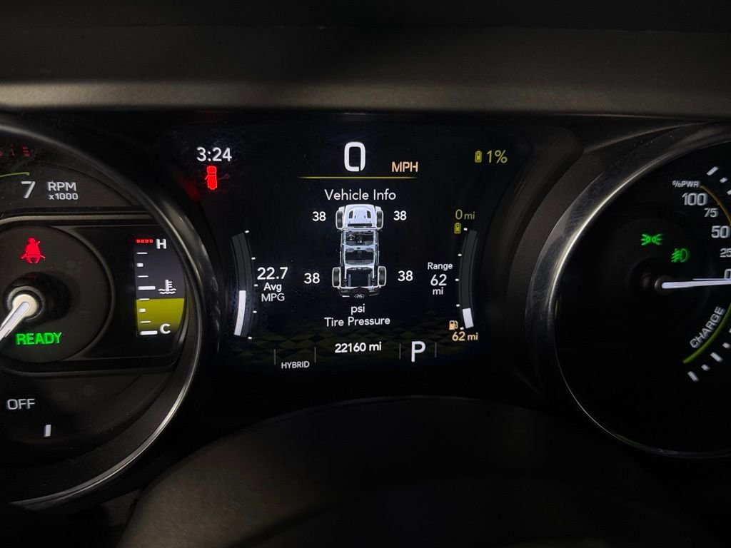 Used 2023 White Jeep Rubicon 4xe image 21