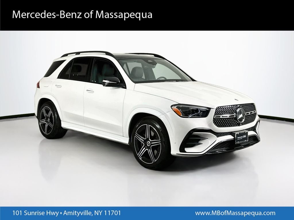 Certified Used 2025 White Mercedes-Benz GLE 450 image 1