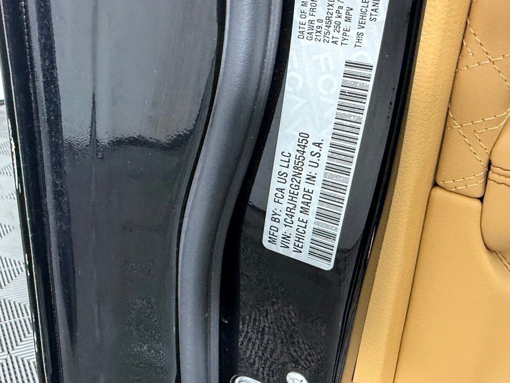 Used 2022 Black Jeep Summit Reserve image 36