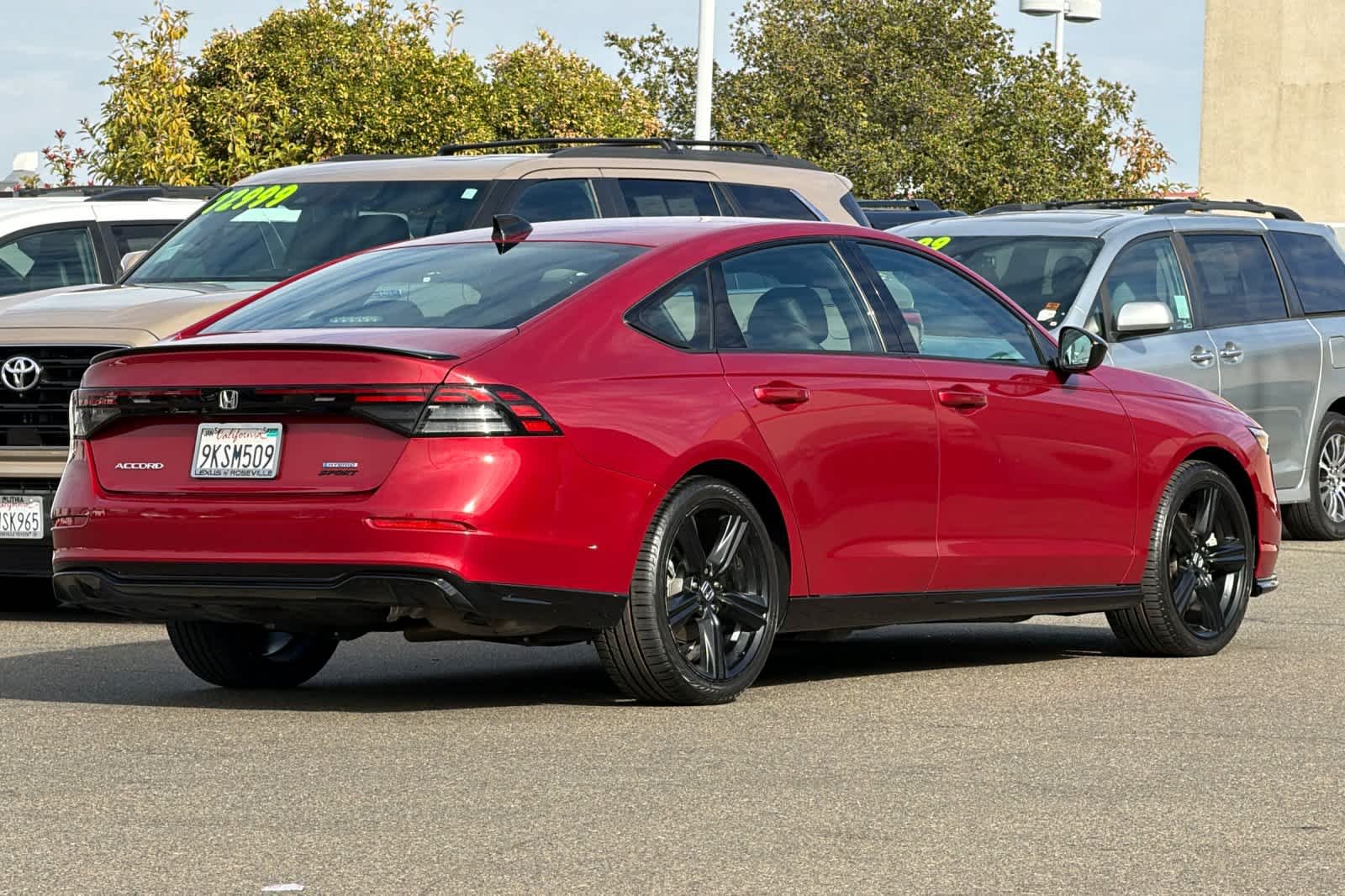 Used 2024 Radiant Red Metallic Honda Sport-L image 2
