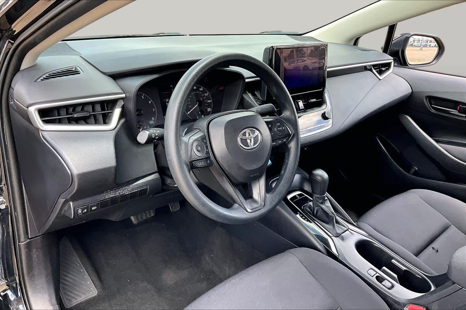 Used 2024 Midnight Black Metallic Toyota LE image 16
