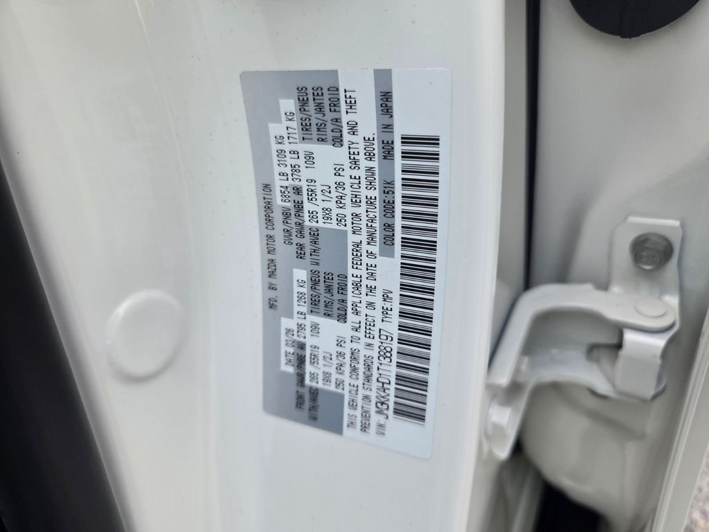 New 2026 Rhodium White Premium Mazda 3.3 Turbo Select AWD image 19