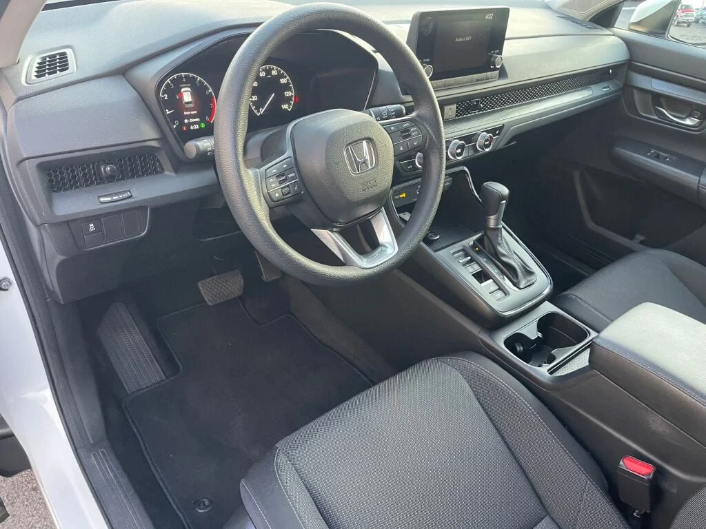 Certified Used 2025 Platinum White Pearl Honda EX image 5